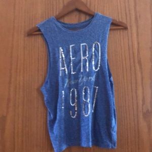 Aeropostale New York blue tank